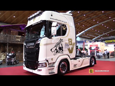 2020 Scania S580 V8 Truck Walkaround - Exterior Tour