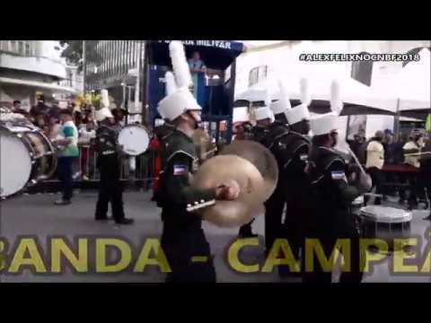 CNBF - 2018 - COMUDI - Entrada da Banda de Percussão Sinfônica no Campeonato Nacional de Bandas