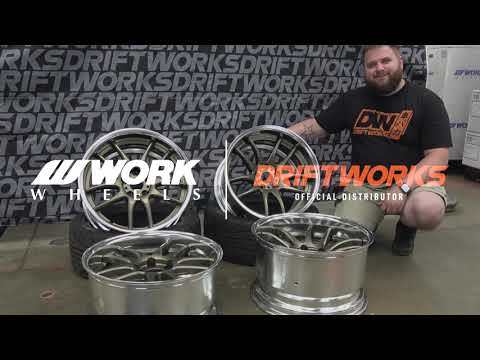 WORK Emotion CR-2P - 5x114 | 18x9.5" ET12 | 18x10.5" ET12 | Ashed Titan Bronze with Polished Lips