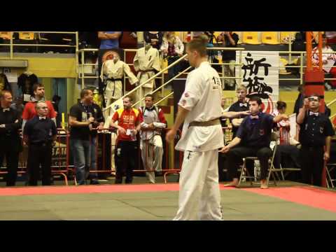 Pethő Gergő vs Meuller Bernhardt European Championship Shinkyokushin 2012