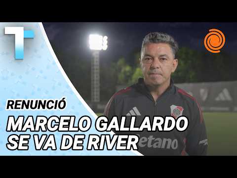 Gallardo se va de River: quién será DT interino y los apuntados para reemplazar al Muñeco