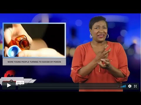 More young people turning to suicide by poison (ASL - 5.5.19)