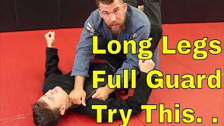 Can’t Break Full Guard in BJJ? Try this Painful Choke to Open Guard