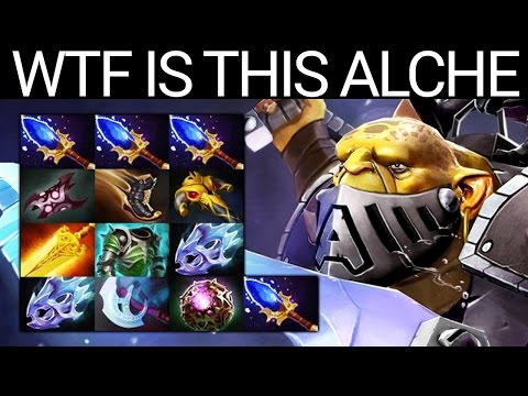Alchemist Gone Crazy WTF Farm Gameplay by ANA OG Dota 2