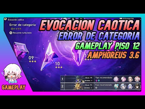 Chaotic Evocation | Category Error | Endgame Gameplay | Floor 12 | 3.6 Amphoreus | HSR