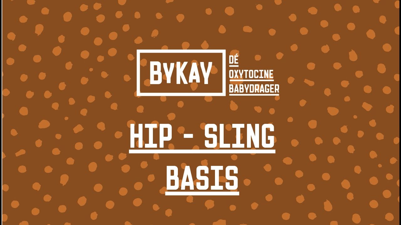 Bykay Tragesitz HipSling Harmony Schwarz/Weiss