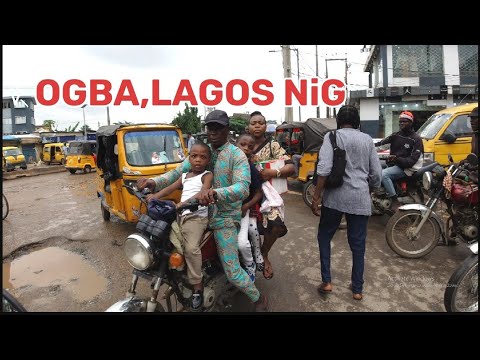 What OGBA  LAGOS Nigeria LOOKS LIKE IN 2024 |OKE IRA | OBAWOLE |  COLLEGE ROAD | AGUDA