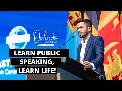Learn public speaking, Learn Life!
