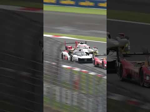 Peugeot JUST Avoids Ferrari After Huge Lock-Up 😳
