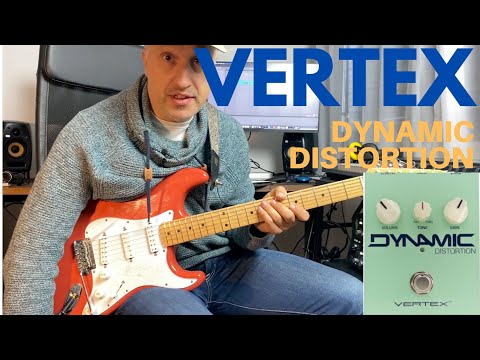 Vertex Dynamic Distortion - best pedal for fusion sound - tight bottom end - 3 favourite settings