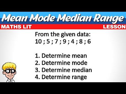 Data Handling Maths Lit