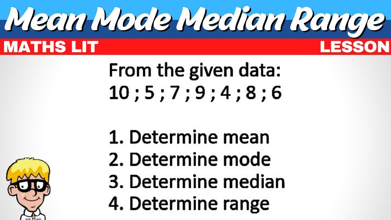 Data Handling Maths Lit