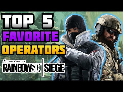 Top 5 FAVORITE Operators In Rainbow Six Siege! - Rainbow Six Siege Top 5 Operators (Demon Veil)