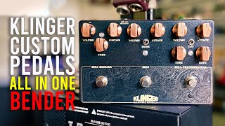 Video thumbnail for Klinger Custom Pedals: MK1, MKII, MKIII - ALL IN 1 BENDER by Brett Kingman