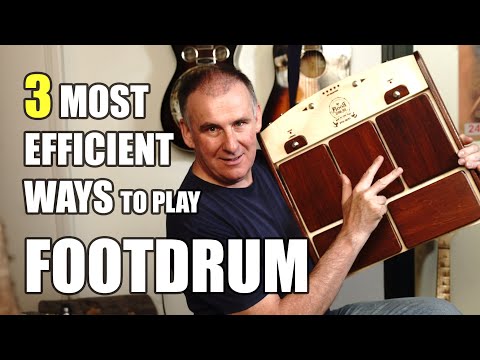 3 WAYS TO PLAY  FOOTRDRUM  : MEDIUM - ADVANCED - EASY BUT MORE EFFICIENT WITH GROOVE ASSIST