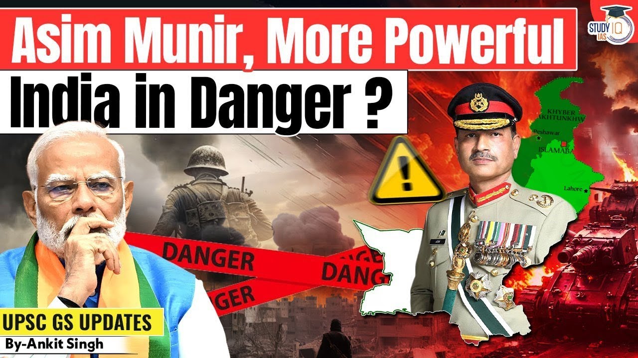Asim Munir vs India: How Pakistan’s Most Powerful Army Stratgy Against India | StudyIQ