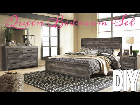Queen Bedroom Set Unboxing !!! Ashley Furniture