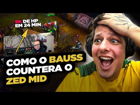 BAUSS ENSINA COMO COUNTERAR ZED MID