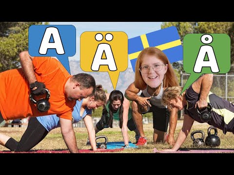 Swedish Vowel Bootcamp (A vs Ä, A vs Å and O vs U) - Swedish pronunciation