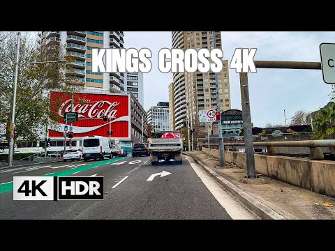 Winter Morning Sydney City Drive | 4K HDR 60FPS Tour | Woolloomooloo to Canterbury  Via Newtown