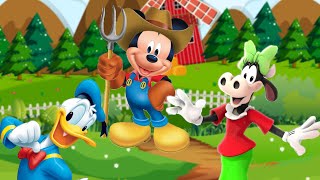 Old Mac Donald had a Farm with Mickey Mouse and Friends | Nursery Rhyme for Kids