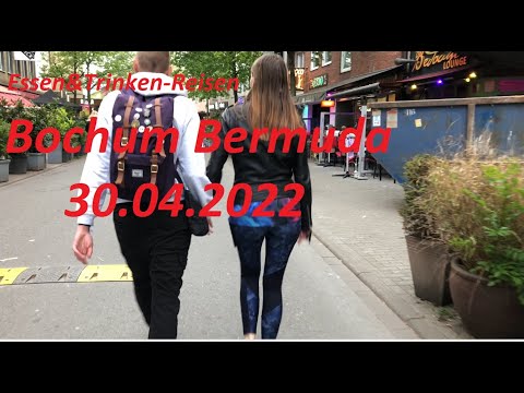 Walking Through Bochum Bermuda Dreieck 3Eck Germany 30.04 2022 (4K)