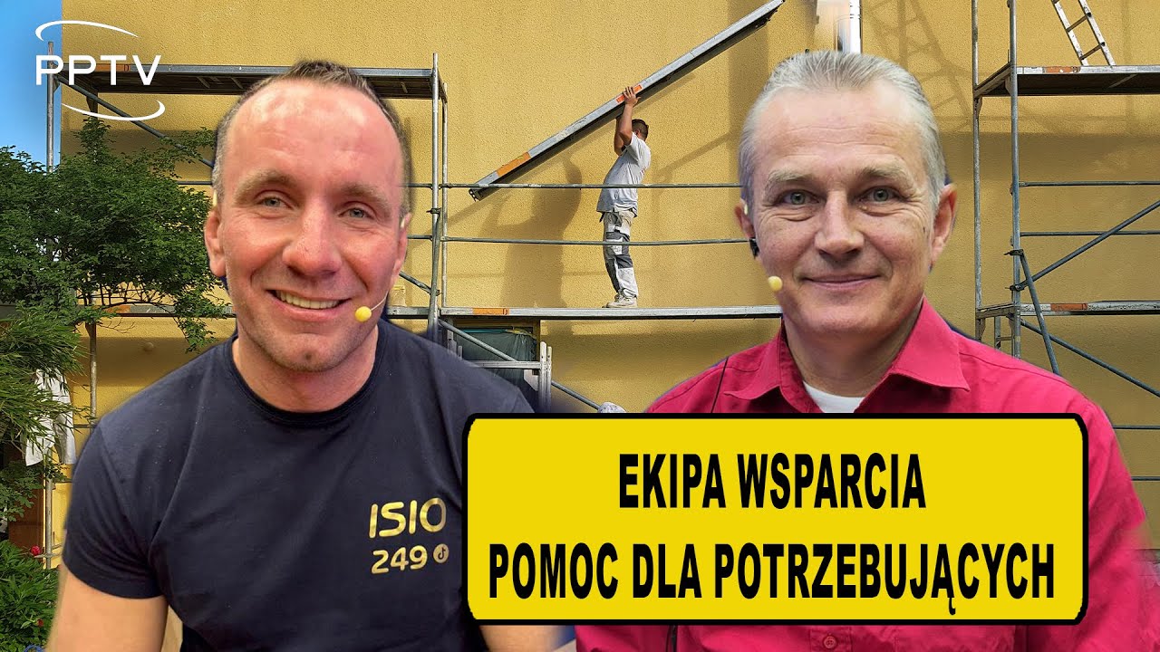 Budowlany Świat – EKIPA WSPARCIA! Pomoc dla osób w potrzebie. Dariusz Tetelewski & Ireneusz Zahorski