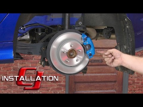 Focus ST Ford Performance Rear Brake Kit Focus RS 2013-2018 Installation