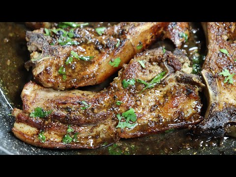 GARLIC BUTTER PORK CHOPS | PORK RECIPE | EASY DINNER