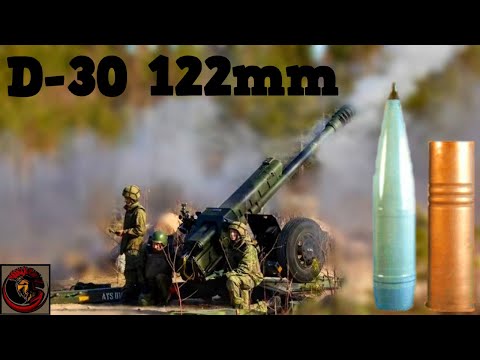 D-30 122mm Artillery Howitzer Firing Live with Finnish Army