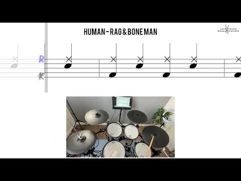 How to Play 🥁   Human   Rag & Bone Man