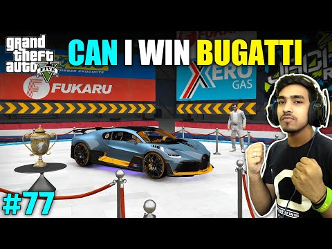 FIRST PRIZE IS BUGATTI OF THIS RACING TOURNAMENT | GTA V GAMEPLAY #77