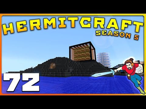 HermitCraft 5 | CLIFFSIDES & OVER THE TOP STORAGE!  | Ep 72 || Minecraft Vanilla 1.12