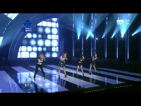 [Blady-Crazy day live] [블레이디-미친날]110818 - Blady's First Live performance @ Mnet