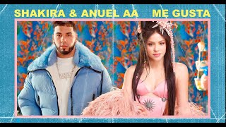 Shakira &amp; Anuel AA – Me Gusta (Lyric Video)