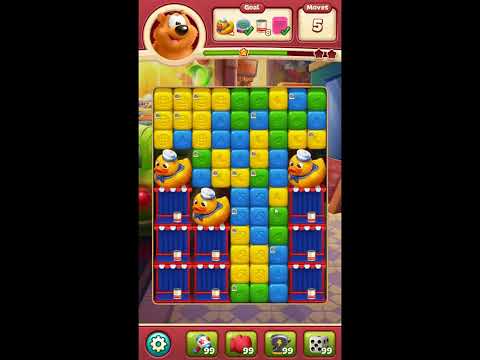 Toon Blast Level 8176 - NO BOOSTERS 🐻🐺🐱 | SKILLGAMING ✔️