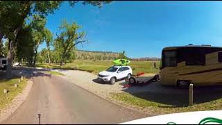 Devils Tower National Monument Belle Fourche Campground Video