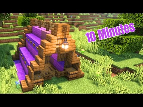 EPIC MINECRAFT TENT BUILD! Easy Starter Home