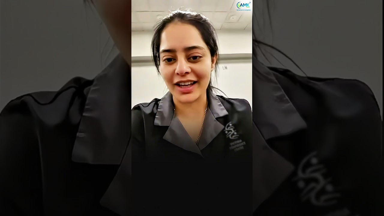 Gurleen shares her joy about receiving her work permit inside Canada