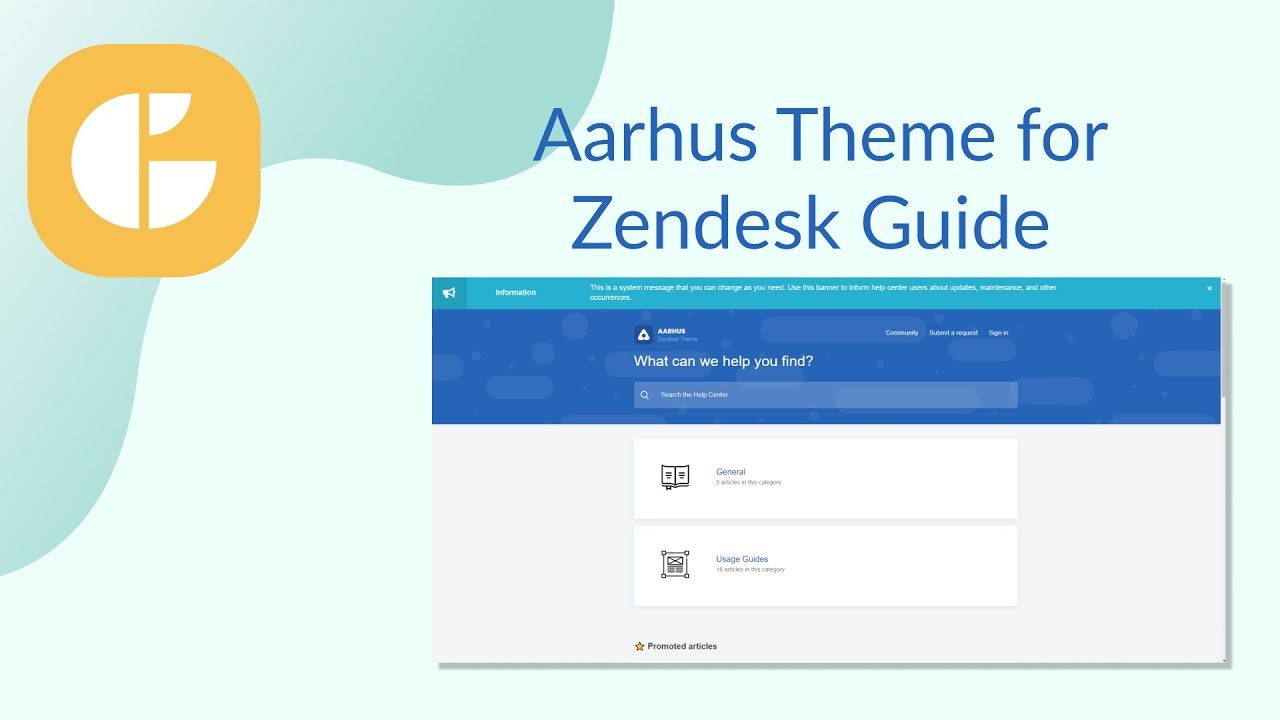 Aarhus Theme for Zendesk Guide