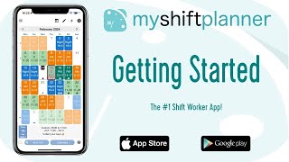 MyShiftPlanner - Getting Started