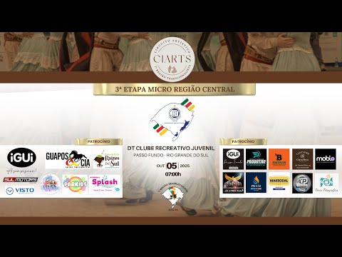 3ª Etapa CIARTS 7ªRT - MR Central - DT CLUBE RECREATIVO JUVENIL - Passo Fundo/RS-05/10/2025 -Parte 2