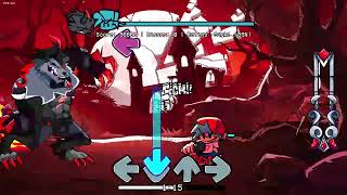 Cover art for fnf livid lycanthrope