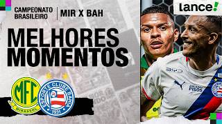 MIRASSOL 1x2 BAHIA | MELHORES MOMENTOS | BRASILEIRÃO 2026 | 11ª RODADA