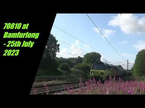 70810 at Bamfurlong - 25th July 2023