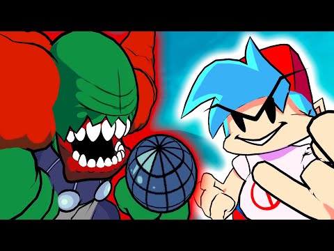 TRICKY V.S Boyfriend in Friday Night Funkin' VR Part. 2 - (VRChat Rap Battle: Mod)