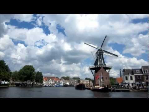 De Adriaan Windmill in Haarlem NL Holland