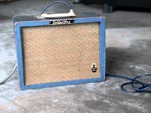 Goldentone 5w 1960 - grey tolex image 11