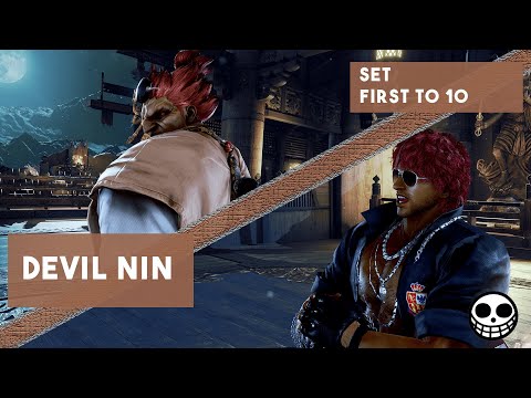 First to ten - Hyperbolic timechamber #10 - Sephiblack (Miguel) vs Devilnin(Akuma)