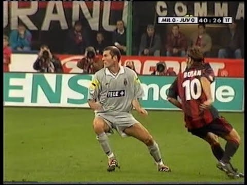 Boban vs Zidane (2000-01 Serie A 3R) Highlights